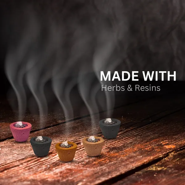 SAFAL_Panchkalyan_Sambrani_Dhoop_Cups_for_Pooja_72_Cups_Havan_Cups_for_Pooja_5_IN1_Sambrani_Cups_Dashanfam_Laxmi_Sidham_Loban_Gugal_Natural_Ingredients_Dhoop_Cones_Pack_of_2