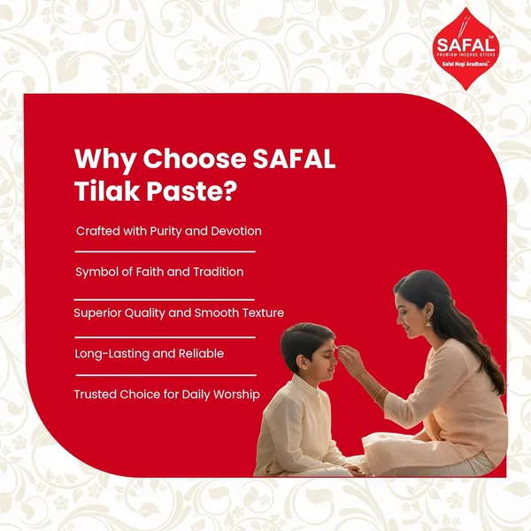 SAFAL_Tilak_Paste_Pack_of_12_Tika_with_Ganga_Jal_for_Daily_Pooja_Hawan_Puja_Rituals_Mandir_Use_Long-Lasting_Sacred_Chandan_Paste_Easy_to_Apply_Spiritual_And_Traditional_Use_Roli_Kumkum_Tka