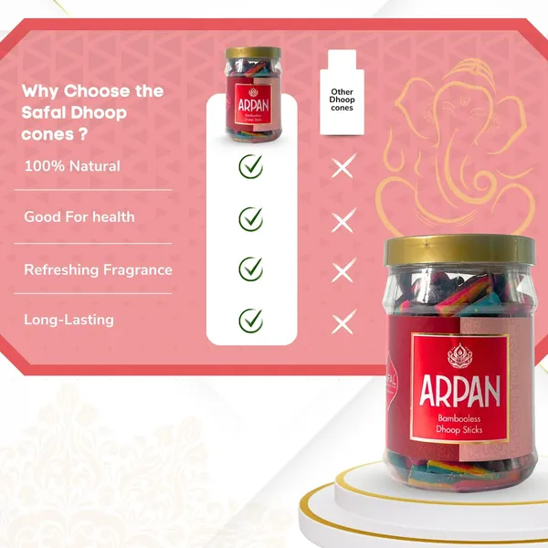Pack_of_2_-_SAFAL_Charcoal-Free_Incense_Dhoop_Cones__400g_Jar_Non-Irritating_And_Calming_Aroma_Natural_Smooth_And_Long-Lasting_Fragrance_for_Daily_Puja_Bambooless_Dry_Dhup_Batti_Arpan_