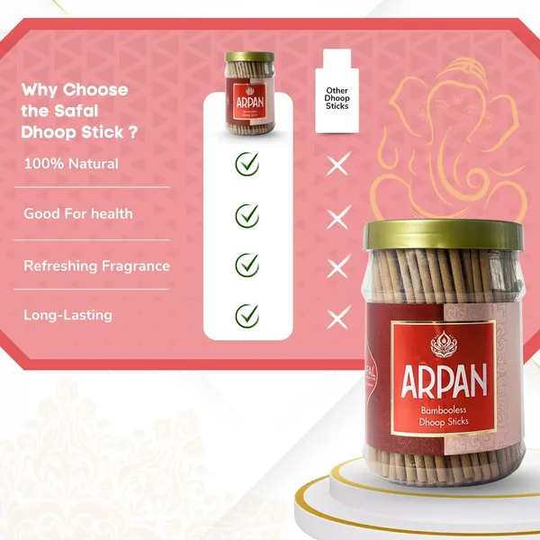 Pack_of_1_-_SAFAL_Dhoop_Stick__400g_Jar_Non-Irritating_And_Calming_Aroma_Non_Toxic_And_Charcoal-Free_Natural_Smooth_And_Long-Lasting_Fragrance_for_Daily_Puja_Bambooless_Dry_Dhup_Batti_Arpan_