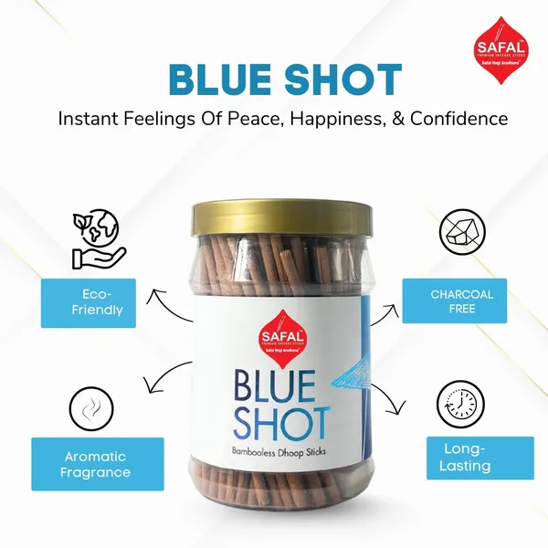 SAFAL_Dhoop_Stick__400g_Jar_Non-Irritating_And_Calming_Aroma_Non_Toxic_And_Charcoal-Free_Natural_Smooth_-Lasting_Fragrance_for_Daily_Puja_Bambooless_Dry_Dhup_Batti_Blue_Shoot_Pack__of_2