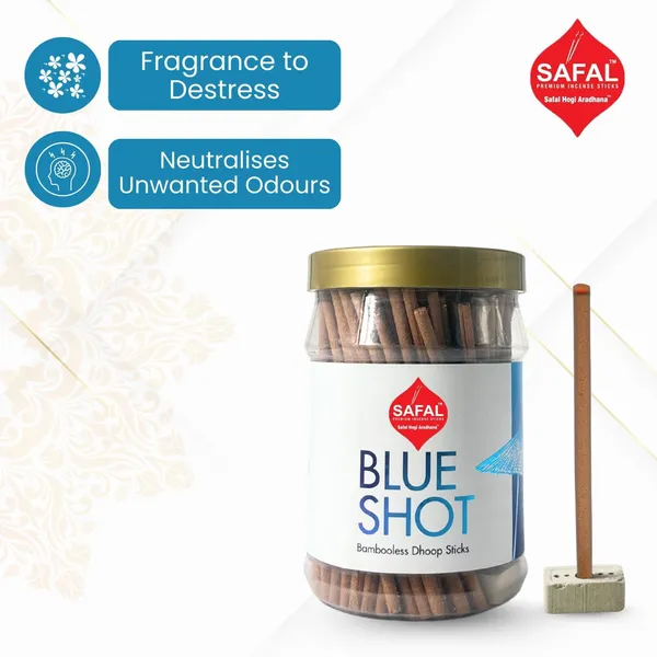 SAFAL_Dhoop_Stick__400g_Jar_Non-Irritating_And_Calming_Aroma_Non_Toxic_And_Charcoal-Free_Natural_Smooth_-Lasting_Fragrance_for_Daily_Puja_Bambooless_Dry_Dhup_Batti_Blue_Shoot_Pack__of_2