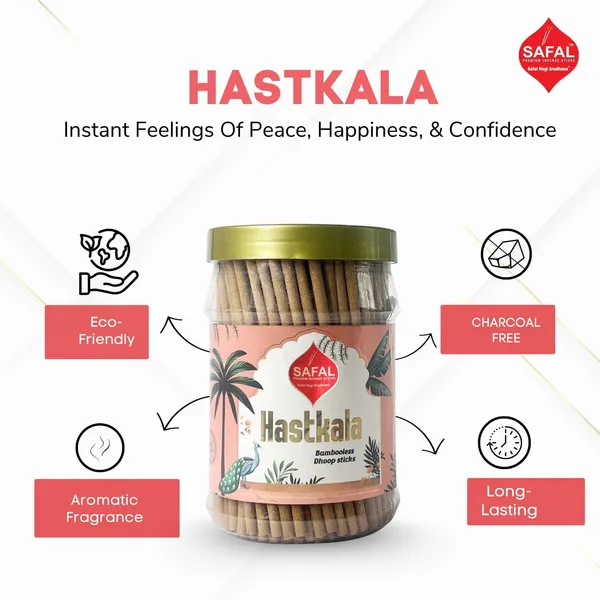 SAFAL_Dhoop_Stick__400g_Jar_Non-Irritating_And_Calming_Aroma_Non_Toxic_And_Charcoal-Free_Natural_Smooth_And_Long-Lasting_Fragrance_for_Daily_Puja_Bambooless_Dry_Dhup_Batti_Hastkala_Pack_of_2