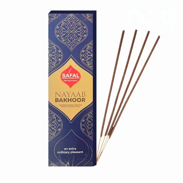 SAFAL_Natural_Incense_Sticks_35_Stick_Per_Pack_Long-Lasting_Agarbatti_for_Puja_Meditation_And_Aromatherapy_Handmade_And_Organic_Fragrance_for_Home_Pack_of_3_Nayaab_Bakhoor