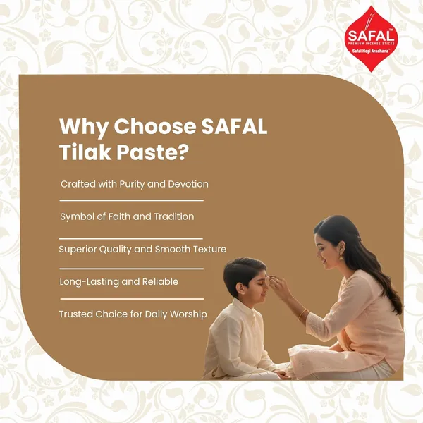 SAFAL_Tilak_Paste_Pack_of_12_Tika_Crafted_with_Ganga_Jal_for_Daily_Pooja_Hawan_Puja_Rituals_Mandir_Use_Long-Lasting_Sacred_Chandan_Paste_Easy_to_Apply_Sudh_Vibhuti_Safed_Tika