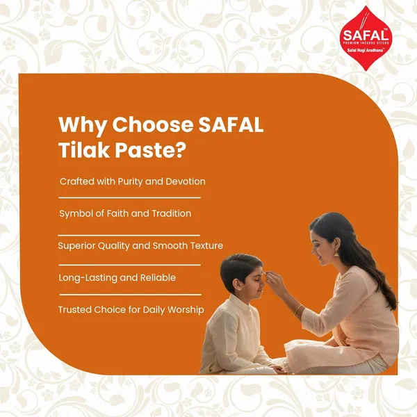 SAFAL_Tilak_Paste_Pack_of_12_Tika_Crafted_with_Ganga_Jal_for_Daily_Pooja_Hawan_Puja_Rituals_Mandir_Use_Long-Lasting_Sacred_Chandan_Paste_Easy_to_Apply_Sindur_Tika