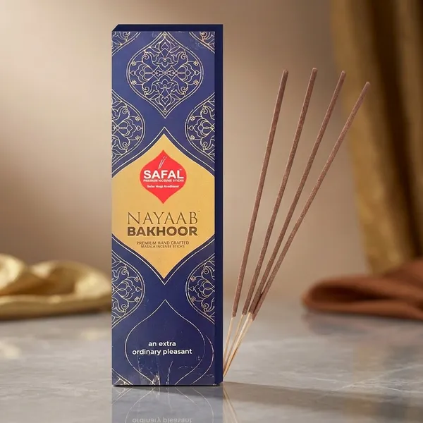 SAFAL_Natural_Incense_Sticks_35_Stick_Per_Pack_Long-Lasting_Agarbatti_for_Puja_Meditation_And_Aromatherapy_Handmade_And_Organic_Fragrance_for_Home_Pack_of_3_Nayaab_Bakhoor