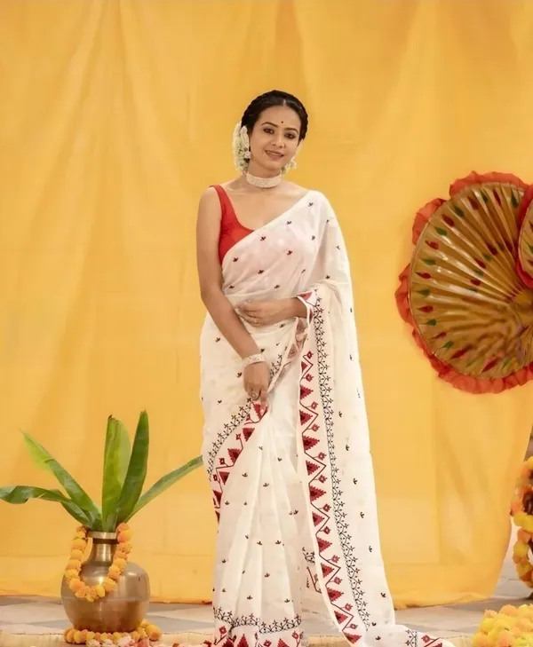 Multicolour_Cotton_Blend_Handloom_Embroidered_Saree_For_Women