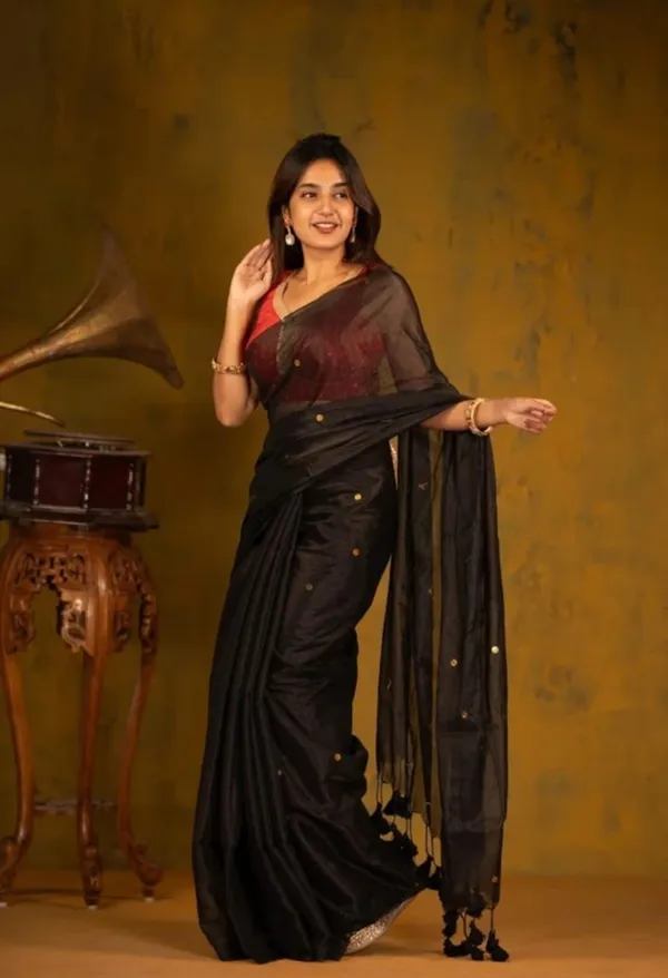 Tissue_Gini_Handloom_Self_Design_Saree_For_Women