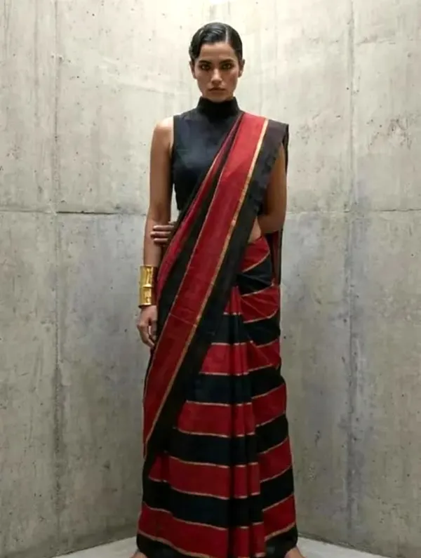 Mul_Cotton_Handloom_Self_Design_Saree_For_Women