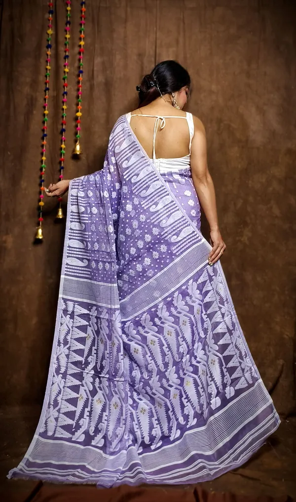 Panaful_Cotton_Linen_Jamdani_Self_Design_Saree_For_Women