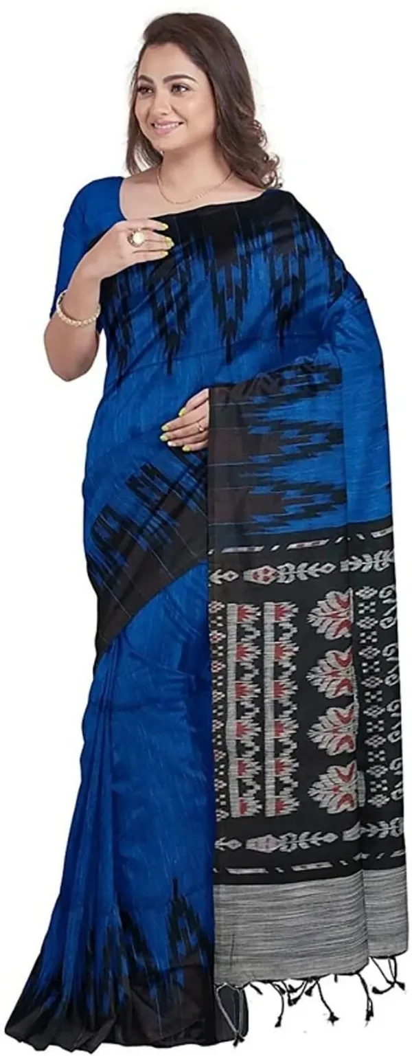 Multicolour_Viscose_Rayon_Sambalpuri_Printed_Saree_For_Women