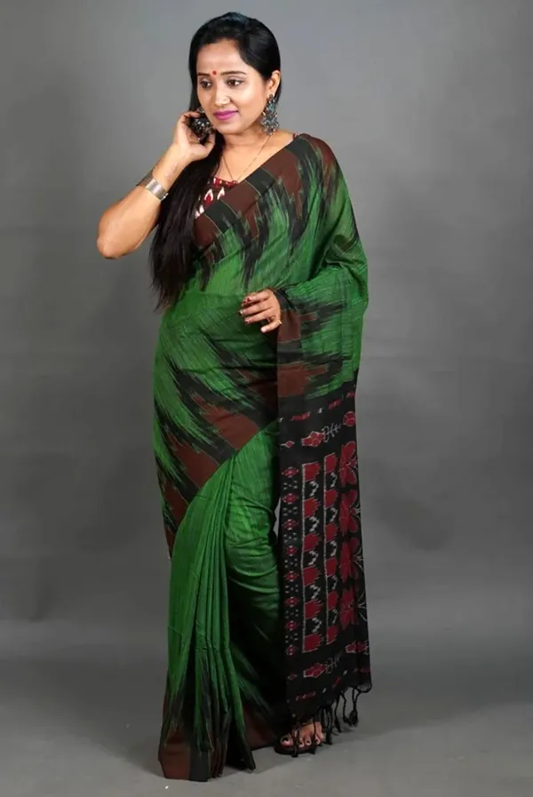 Multicolour_Viscose_Rayon_Sambalpuri_Printed_Saree_For_Women