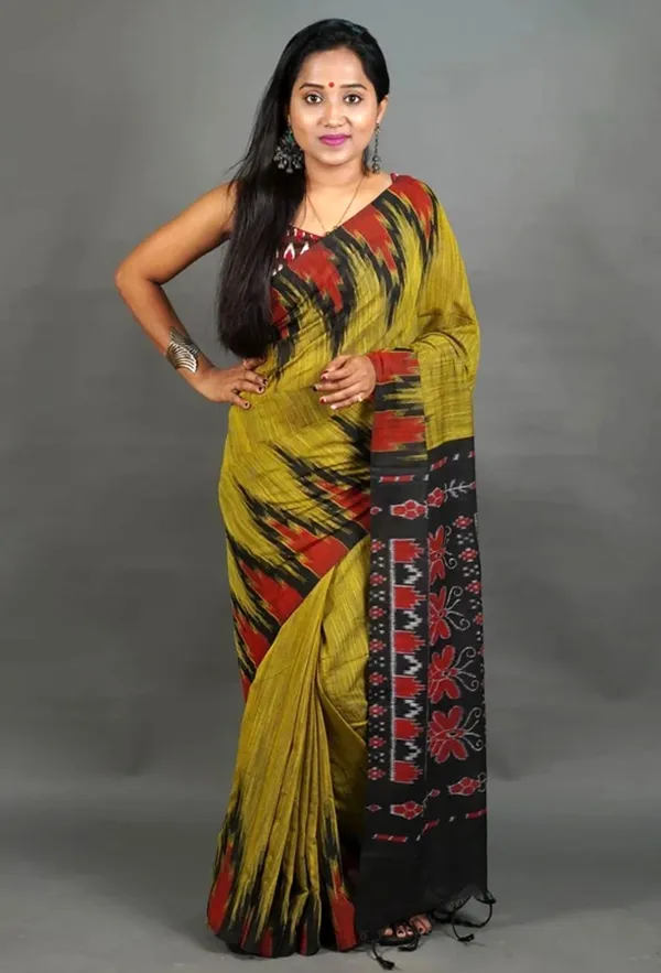 Multicolour_Viscose_Rayon_Sambalpuri_Printed_Saree_For_Women