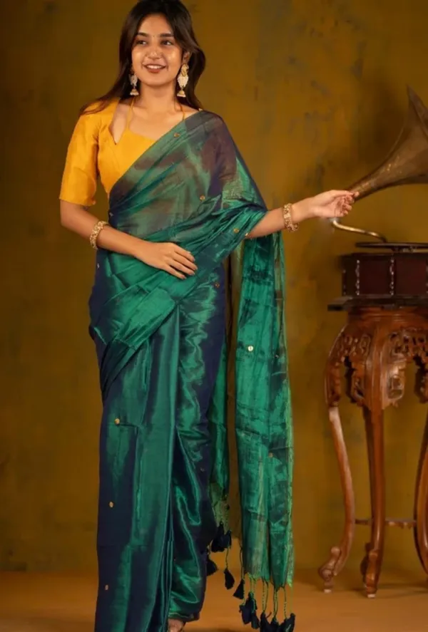 Tissue_Gini_Handloom_Self_Design_Saree_For_Women