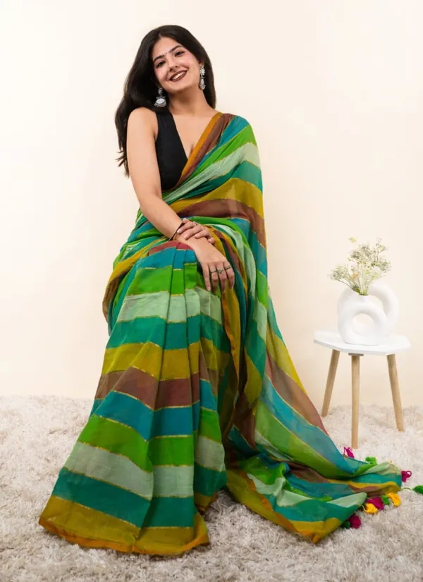 Mul_Cotton_Handloom_Self_Design_Saree_For_Women