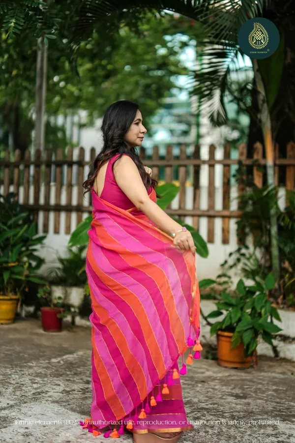 Mul_Cotton_Handloom_Self_Design_Saree_For_Women