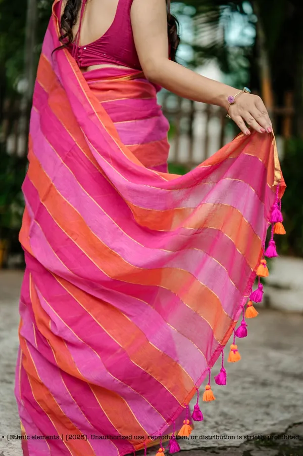 Mul_Cotton_Handloom_Self_Design_Saree_For_Women