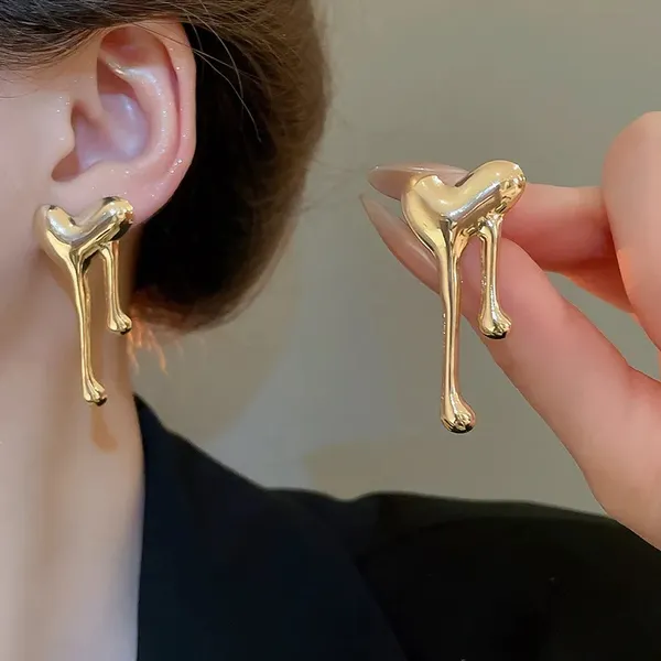 Set_Of_2_-_Golden_Contemporary_Statement_Studs_For_Women
