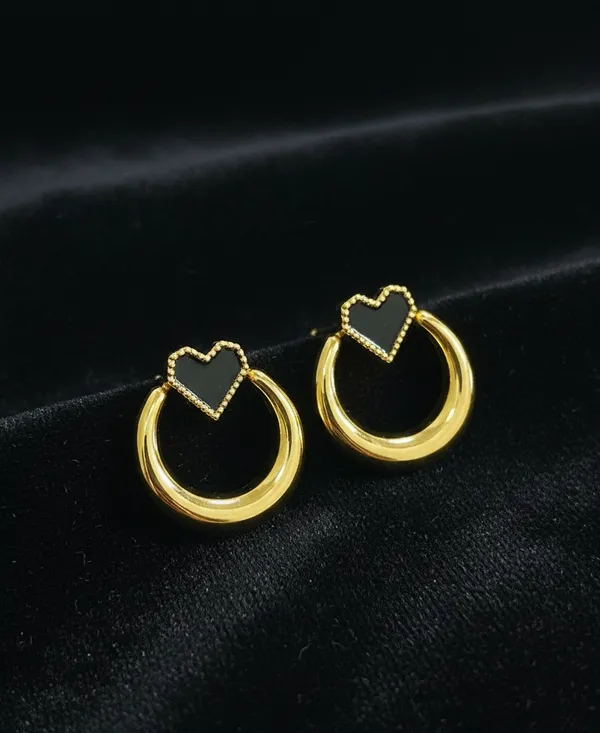 Golden_The_Charm_Heart_Studs_For_Women