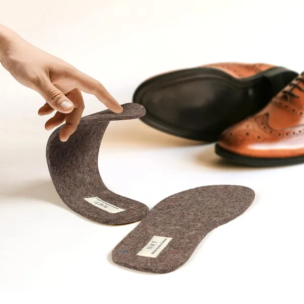 100%_Wool_Felt_Insoles_For_Unisex