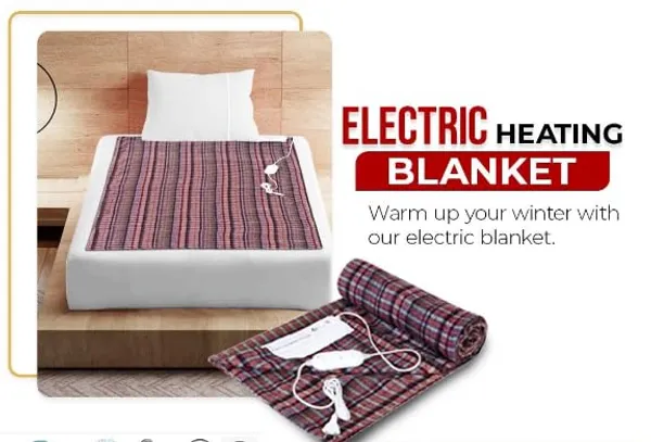 Electric_Heated_Bedsheet_|_Shockproof_Wool_Under_Blanket_|_Random_Colour/Design