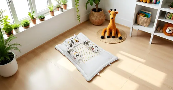 100%_Cotton_Baby_Bedding_Set_26×40_Inch_|_Animal_Print
