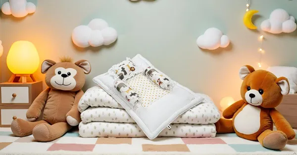 100%_Cotton_Baby_Bedding_Set_26×40_Inch_|_Animal_Print