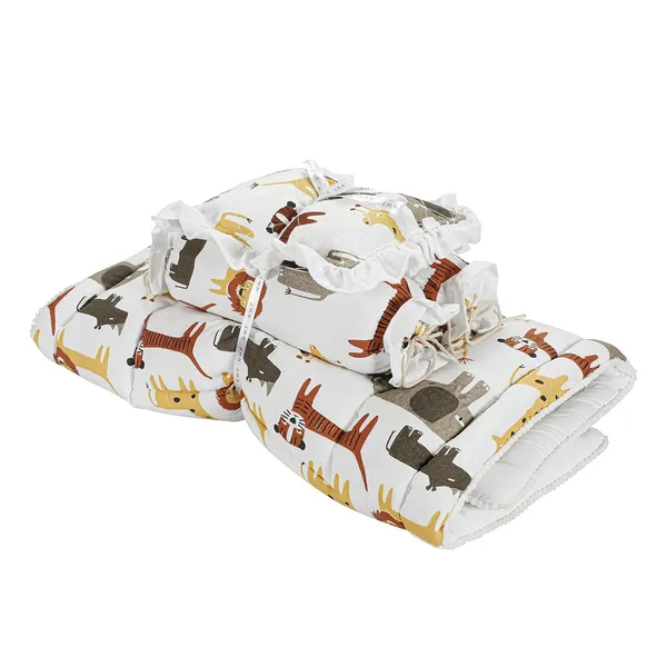 100%_Cotton_Baby_Bedding_Set_26×40_Inch_|_Animal_Print