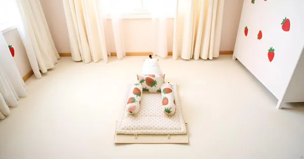 Pack_Of__4_-_Premium_Cotton_Baby_Bedding_Set_26×40_Inch_|_Strawberry_Print