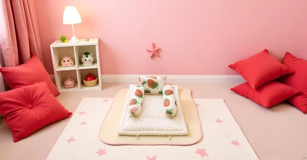 Pack_Of__4_-_Premium_Cotton_Baby_Bedding_Set_26×40_Inch_|_Strawberry_Print