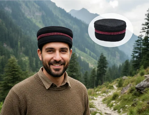 100%_Pure_Wool_Unisex_Winter_Cap_–_Random_Color_&_Design