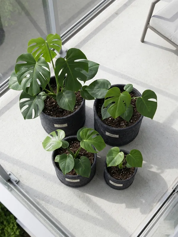 100%_Pure_Wool_Felt_Indoor_Plant_Pot_(Pack_of_4_Pieces)