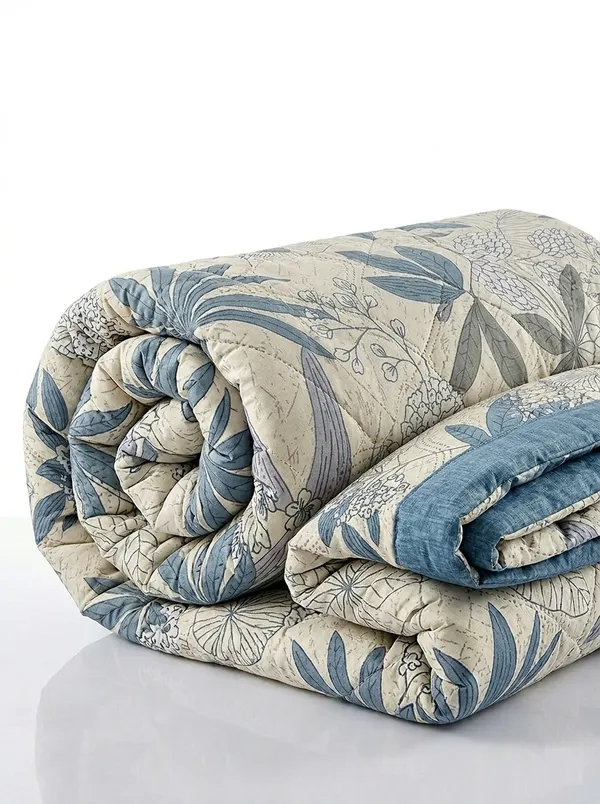 Lightweight_Double_Bed_AC_Comforter_|_Cooling_Floral_Quilt_