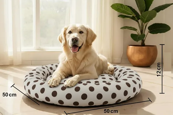Small_Round_Pet_Bed_50x50_cm_|_Soft_Washable_Dog_&_Cat_Bed_|_Anti-Skid_Base