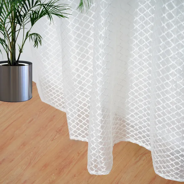 Pack_of_2_Trellis_Cream_Sheer_Net_Curtains_4x5_Ft_|_Polyester_Window_&_Door_Panels