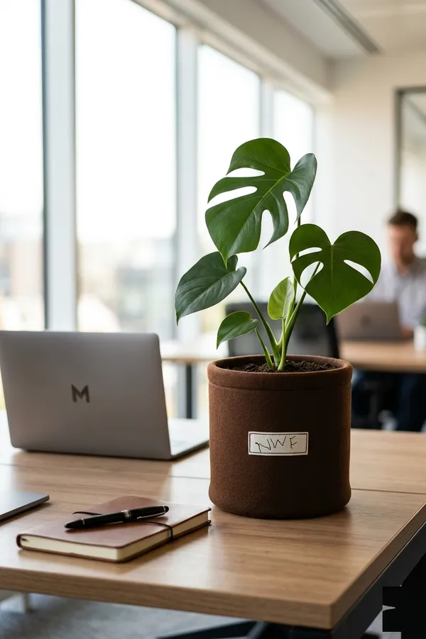 100%_Pure_Wool_Felt_Indoor_Plant_Pot_(Pack_of_1_Piece)