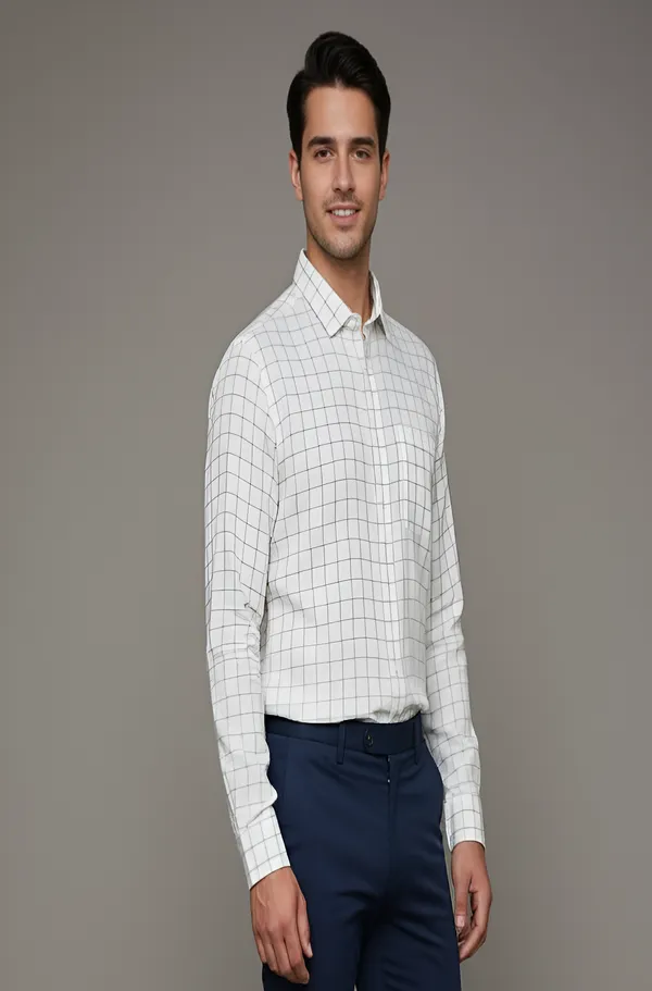 White_Cotton_Classic_Shirt_For_Men