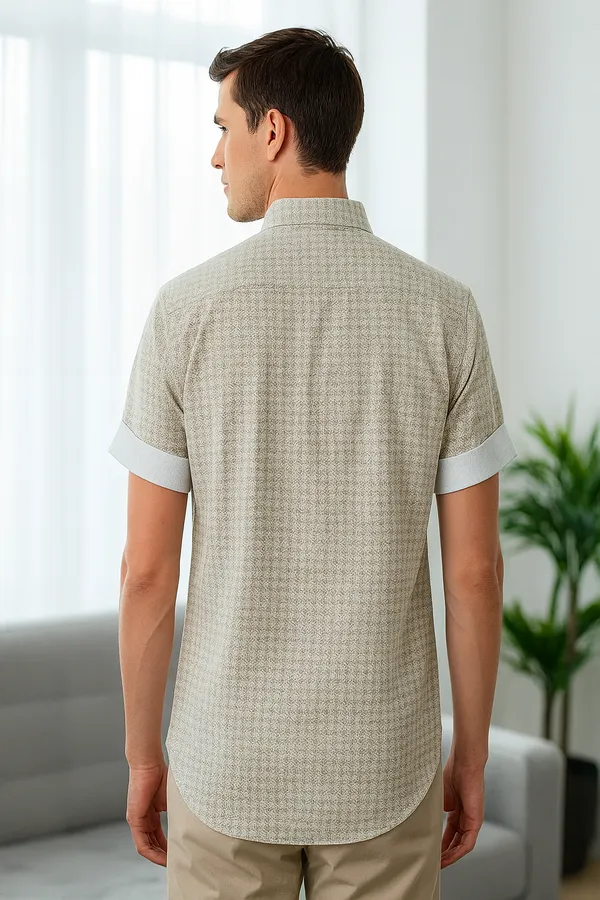 Off_White_Cotton_Classic_Shirt_For_Men