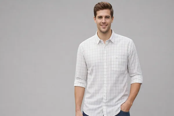 White_Cotton_Classic_Shirt_For_Men