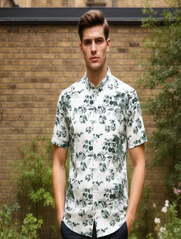 White_Cotton_Classic_Shirt_For_Men