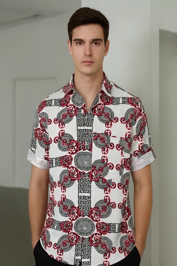 Multi_Colour_Cotton_Classic_Shirt_For_Men