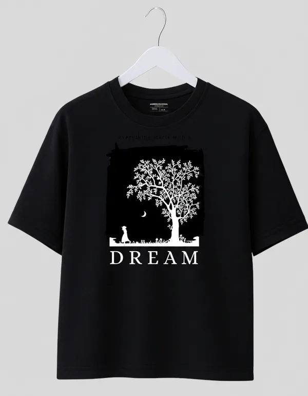 Black_Pure_Cotton_Graphic_Print_Round_Neck_T-Shirt_For_Men
