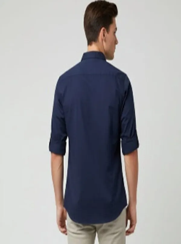 Navy_Blue_Cotton_Classic_Shirt_For_Men