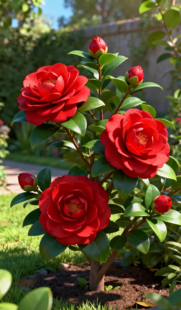 Hybrid_Red_Camellia_Flower_Plant_(Pack_Of-1)