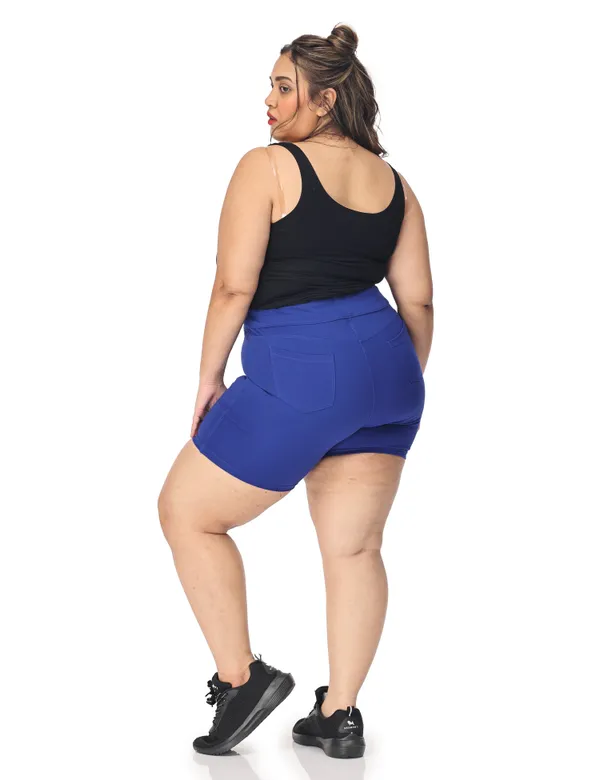 Royal_Blue_Compression_Shorts_For_Women