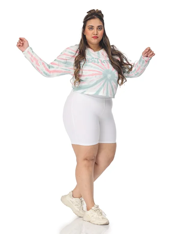 White_Compression_Shorts_For_Women