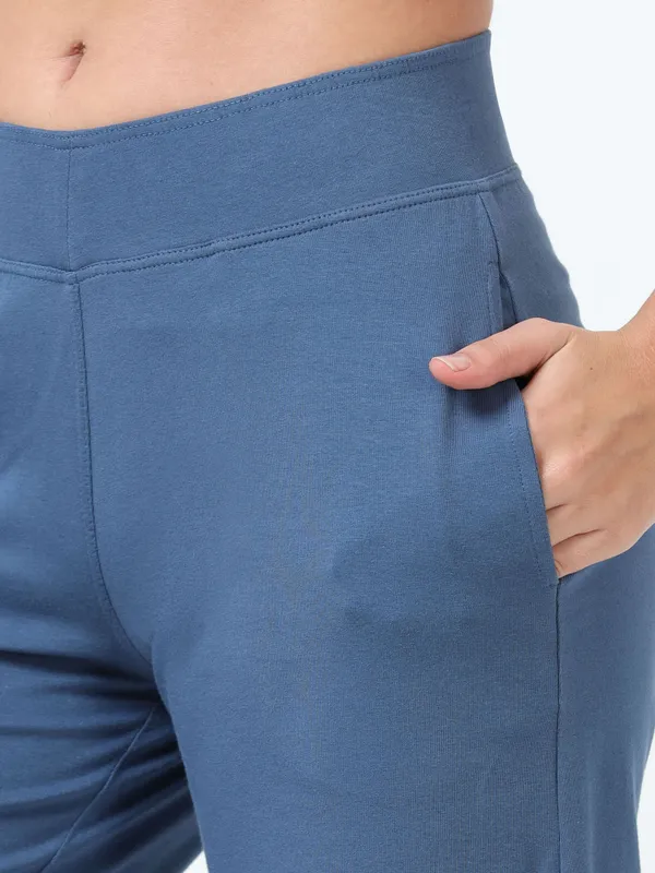Indigo_Cotton_Spandex_Cropped_Length_For_Women