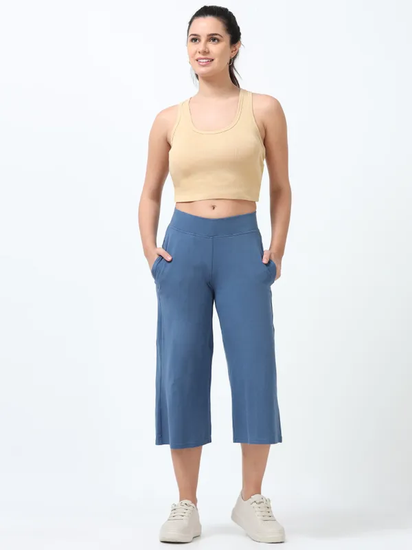 Indigo_Cotton_Spandex_Cropped_Length_For_Women