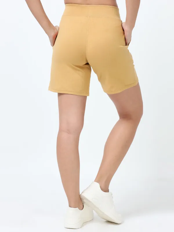 Khaki_Shorts_Cotton_For_Women